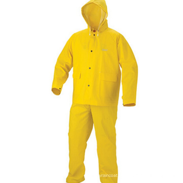 Cheap Two-Piece Adulto PVC Rainsuit / Chuva Suit